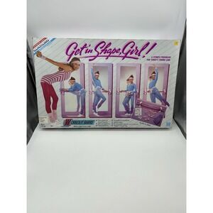 Vintage 1985 Get In Shape Girl Workout Barre Hasbro Mary Lou Retton 89s Toy Box